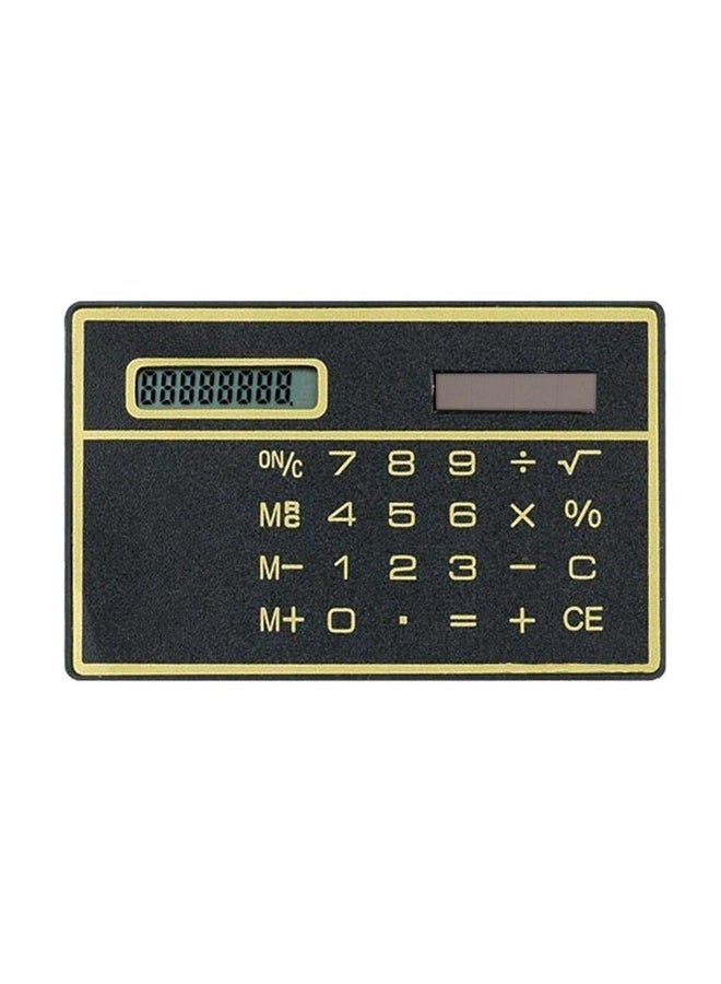 Generic Portable Scientific Calculator Bank Card Handheld Calculator Mini Wallet Calculators 