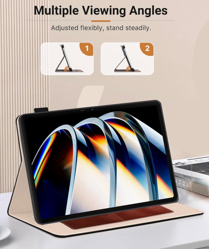 TGK Flip Cover for Infinix XPAD LTE 11 inch Tablet Case with Stylus Holder (Mint Green) - Image 2