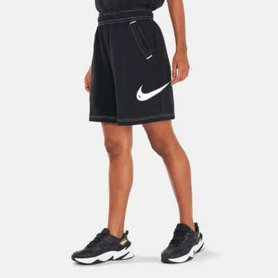 Nike Women's Sportswear Swoosh Fleece Shorts