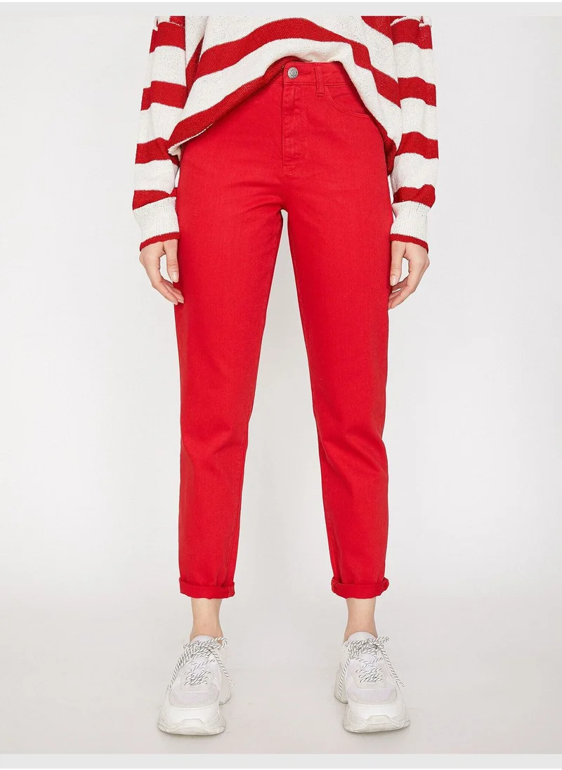 KOTON Pocket Detailed Trousers