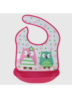 Owls Bib With Silicone Pocket - pzsku/Z5165856AB18D1A5D5F8CZ/45/_/1716457105/797d29f6-cfde-44a6-af32-d22f0ad9157a