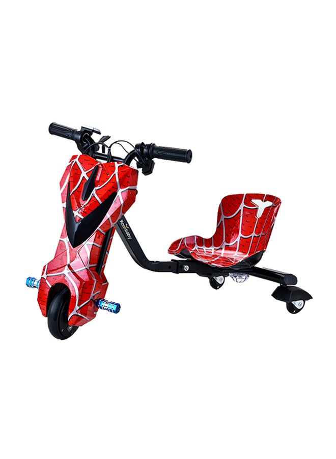 Rockbaby Mini 36V High-Power 360°Children/Adult Electric Drifting Scooter-Adjustable With Bluetooth And Protective Gear 57x44x21cm Red - Image 1