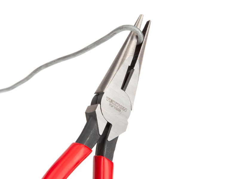 TEKTON Long Nose Pliers Set, 3-Piece (7, 8, 6 in. 70-Degree) | PGF99101 - Image 3