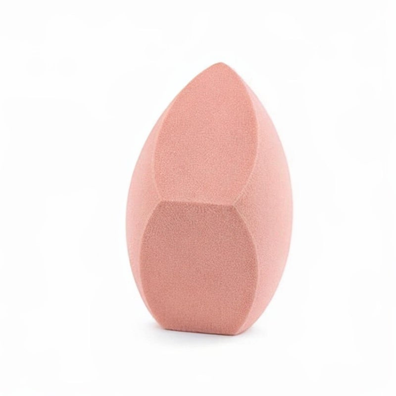 Extra-Large Coverage Makeup Sponge Orange Triple-Cut Shape - Non-Absorbent Surface For Faster Routines - Latex-Free Blending Sponge for Liquid Cream Foundation - Image 2