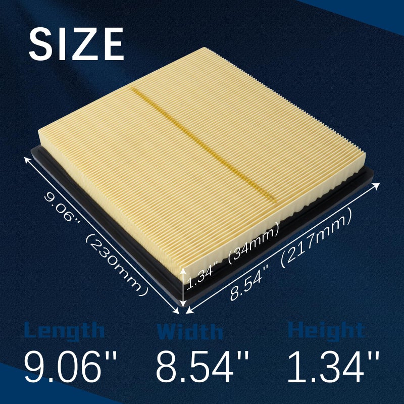 VINMS 16546AA16A Engine Air Filter for 2017-2023 Subaru Impreza,2018-2023 Crosstrek,2019-2023 Ascent/Forester,2020-2023 Legacy/Outback - Image 3