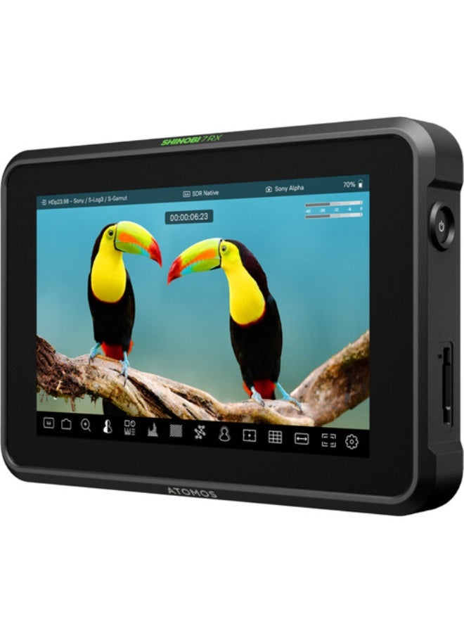 Atomos Shinobi 7 RX 7" HDMI/SDI HDR On-Camera Monitor Wireless Receiver - Image 4