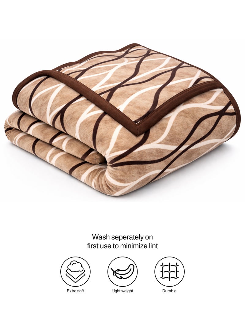PARAJOHN Para John Double Flannel Fleece Blanket 200x230 cm Polyester Blanket - Image 4