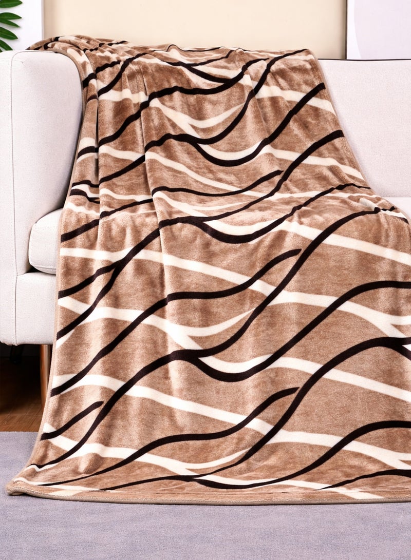 PARAJOHN Para John Double Flannel Fleece Blanket 200x230 cm Polyester Blanket - Image 1