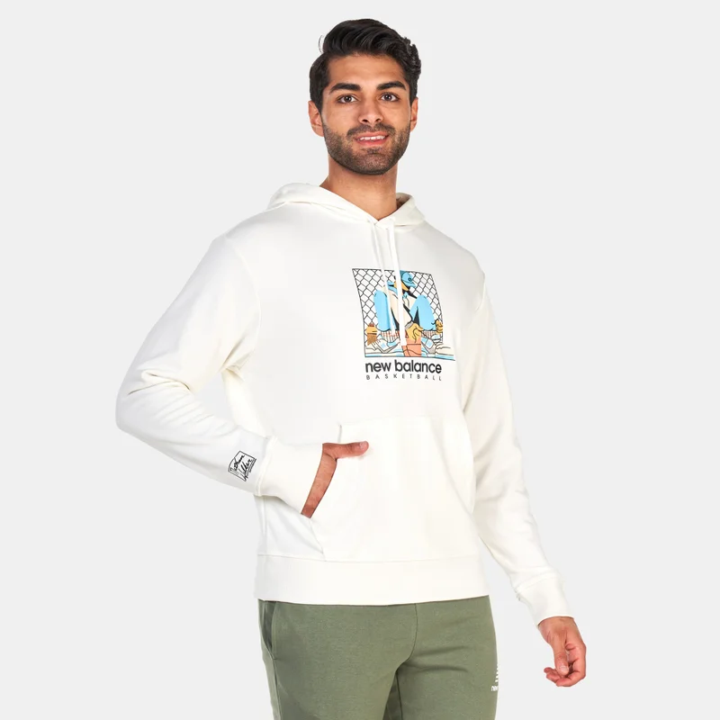 New Balance Men's Hoops Artist Graphic Hoodie