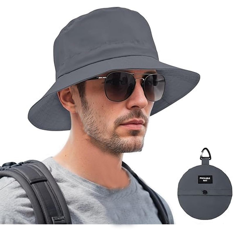 Handcuffs Caps for Men & Women Foldable Bucket Hat Lightweight, Quick-Drying, Waterproof Outdoor Sun Protection Hat with Portable Storage - Image 1