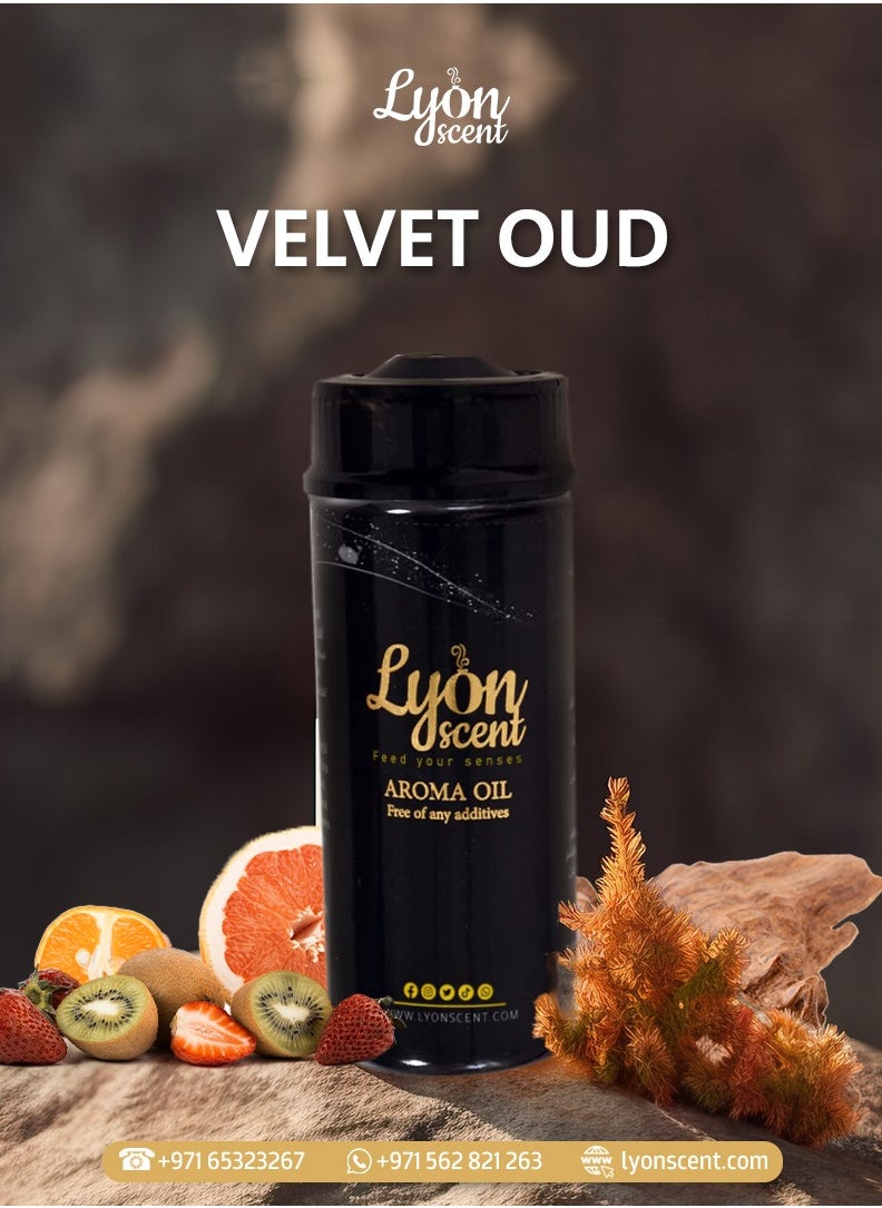 LYON SCENT - Lyon Scent Aroma Oil, 100% Pure Oil, Perfume for Air Freshener, Diffuser Aroma, Fragrance Oil, Air Freshener Oil refill, Essential Scented Oil, Luxurious Scent (VELVET OUD) - Image 1