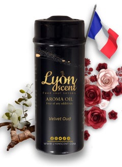 LYON SCENT Lyon Scent Aroma Oil, 100% Pure Oil, Perfume for Air Freshener, Diffuser Aroma, Fragrance Oil, Air Freshener Oil refill, Essential Scented Oil, Luxurious Scent (VELVET OUD)  - Image 1