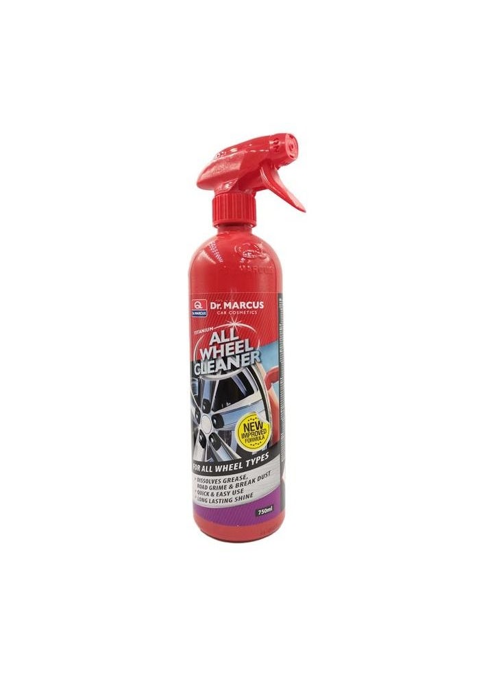 Dr.MARCUS Premium Quality Titanium All Wheel Cleaner Tyre Shine Exterior 750ml  Dr. Marcus  - Image 2