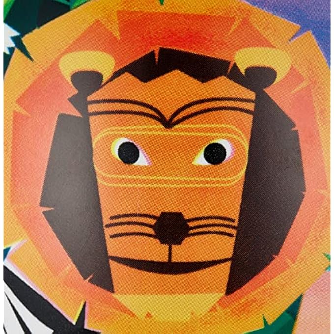 SAVANNA BALL – COLORFUL SAFARI ANIMAL BALL FOR KIDS, OUTDOOR PLAY, KICKING & THROWING, DURABLE PVC, MOTOR SKILLS DEVELOPMENT, FUN ACTIVE PLAY - Image 4