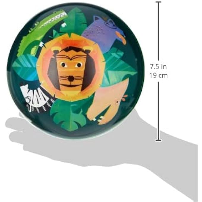SAVANNA BALL – COLORFUL SAFARI ANIMAL BALL FOR KIDS, OUTDOOR PLAY, KICKING & THROWING, DURABLE PVC, MOTOR SKILLS DEVELOPMENT, FUN ACTIVE PLAY - Image 5