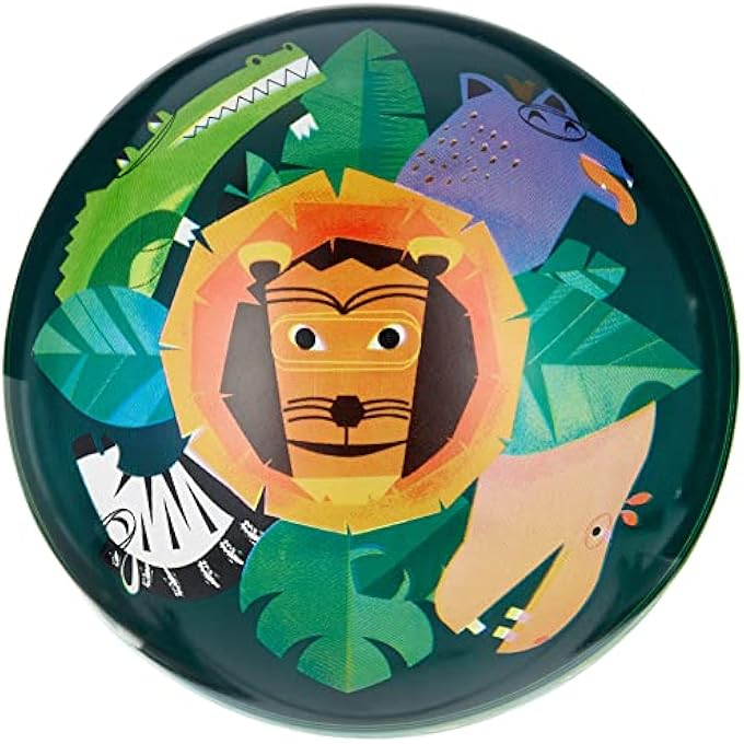 SAVANNA BALL – COLORFUL SAFARI ANIMAL BALL FOR KIDS, OUTDOOR PLAY, KICKING & THROWING, DURABLE PVC, MOTOR SKILLS DEVELOPMENT, FUN ACTIVE PLAY - Image 1