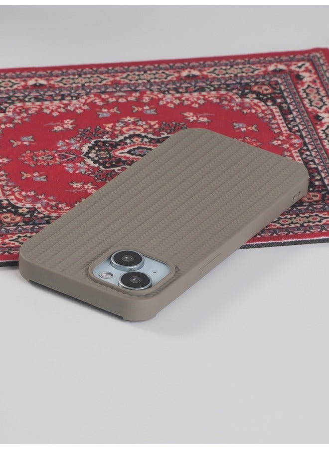 شيبشيب جراب هاتف من نسيج مضفر ثلاثي الأبعاد مصنوع من TPU الناعم لآيفون 15 - Image 4