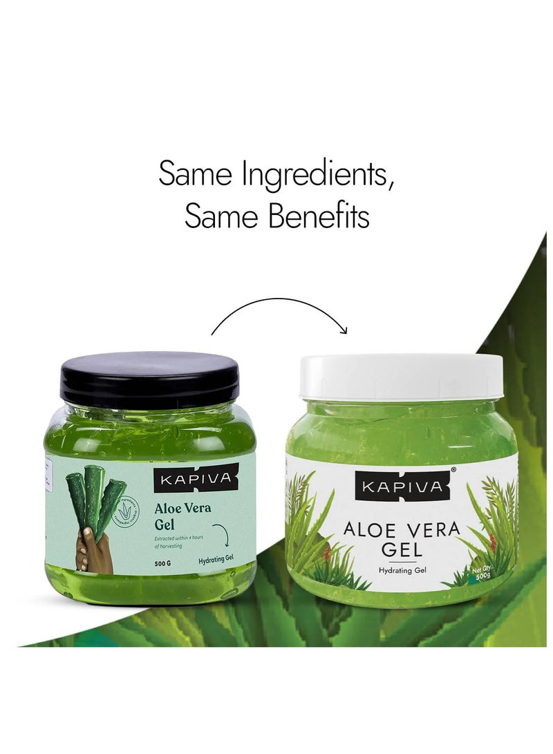 Kapiva Aloe Vera Skin Gel 500 Gm - Image 2