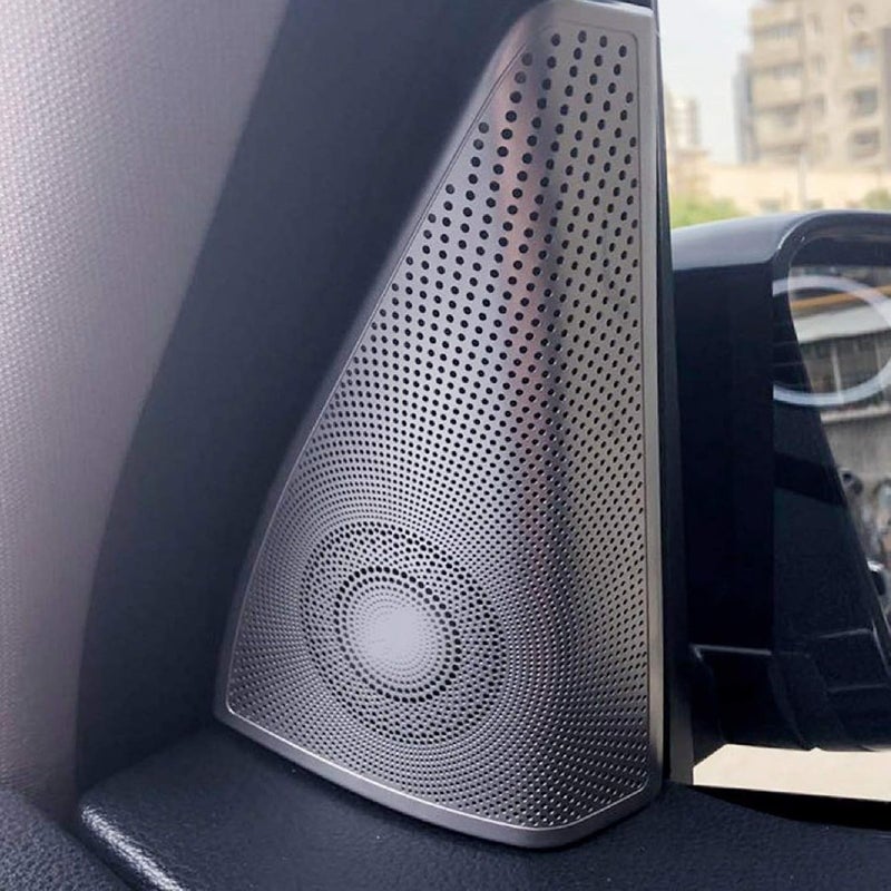 DEMULAX Stainless Steel Speaker Cover Trim for Mercedes-Benz - Image 3