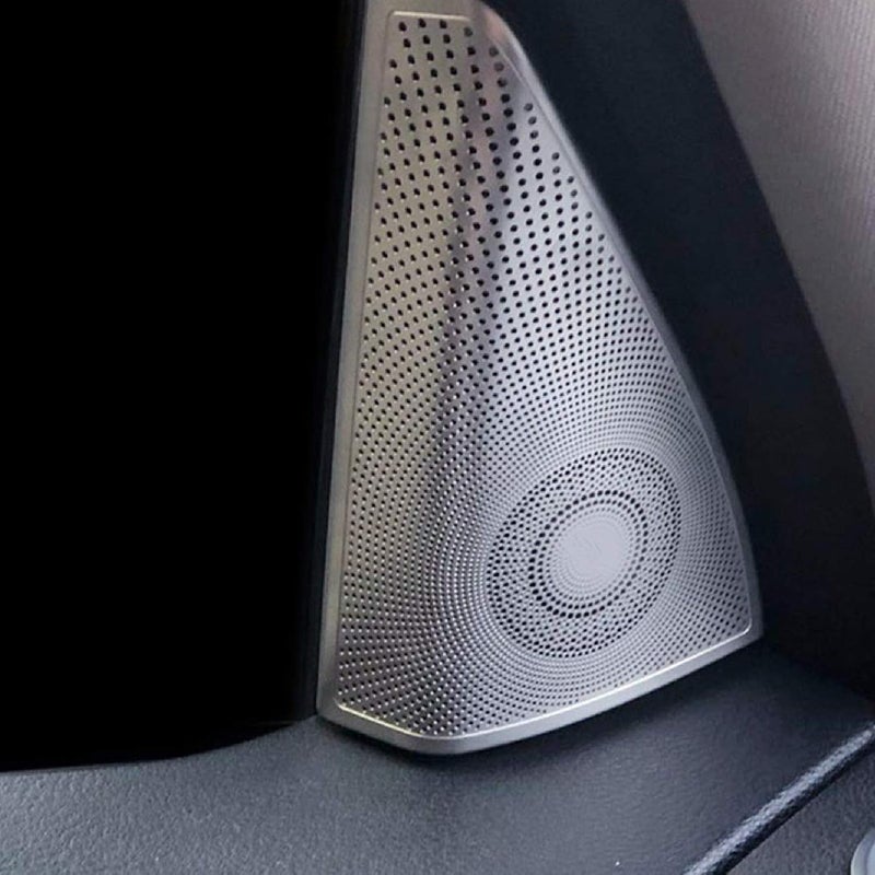 DEMULAX Stainless Steel Speaker Cover Trim for Mercedes-Benz - Image 2