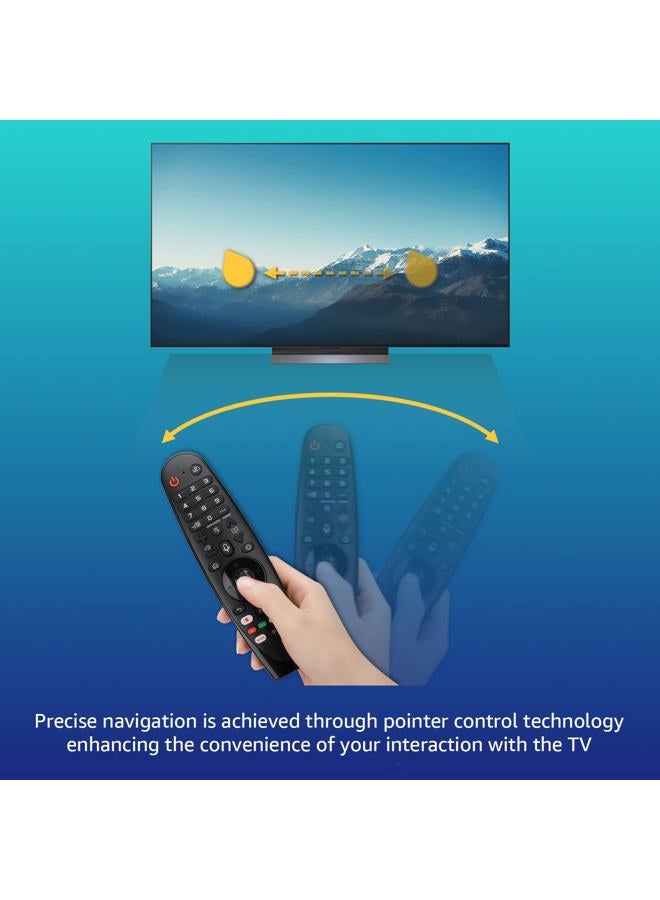 ENJOYLink Voice Replacement Magic-Remote-Control for LG-Smart-TVs,for LG OLED UHD QNED NanoCell 4K 8K Models,for LG AN-MR20GA AN-MR19BA AKB75855501 Remote with Pointer,Voice Function - Image 5