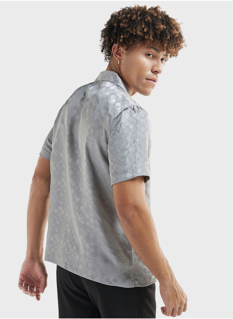 FAV Printed Regular Fit Shirt  - Image 2
