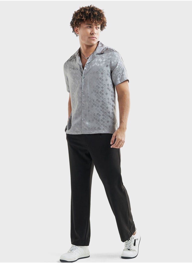 FAV Printed Regular Fit Shirt  - Image 4