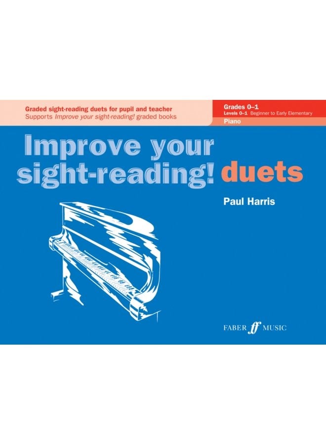 Improve your sight reading Piano Duets Grades 0 1 - Paperback