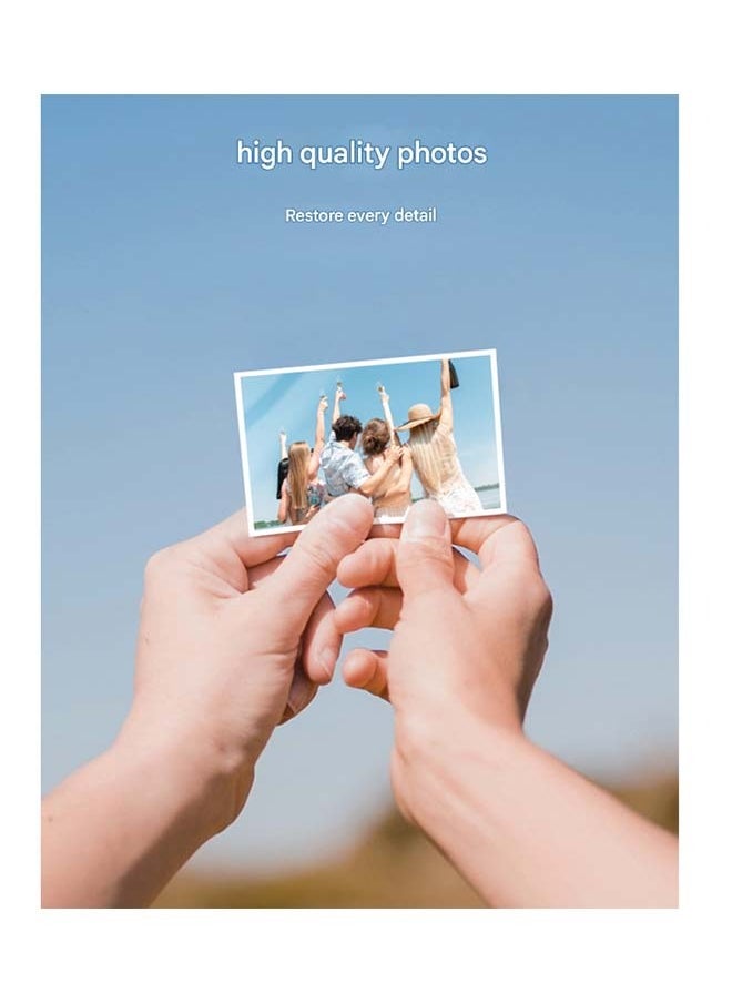TELESIN TELESIN 100 - Sheet Pack of 3 - Inch Color Photo Paper for Pocket - Sized Instant Mobile Printers - Durable, Ink - free Printing for Long - lasting, Vivid Photos that Develop Instantly  - Image 3