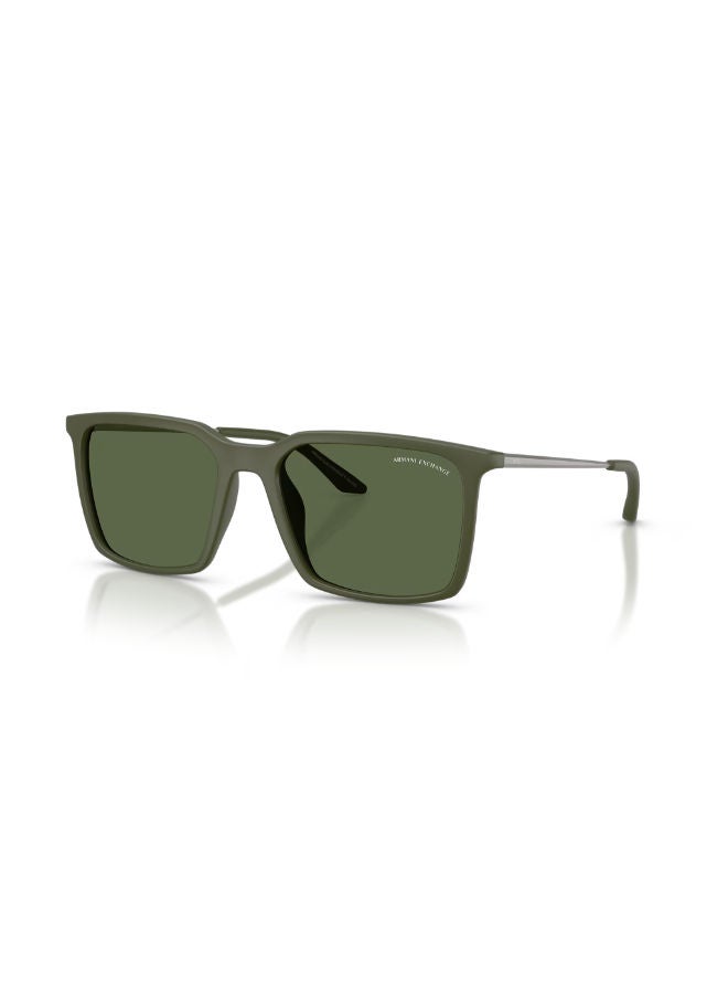 Armani Exchange Full Rim Unisex Square Sunglasses 55 0AX4170SU - Image 1