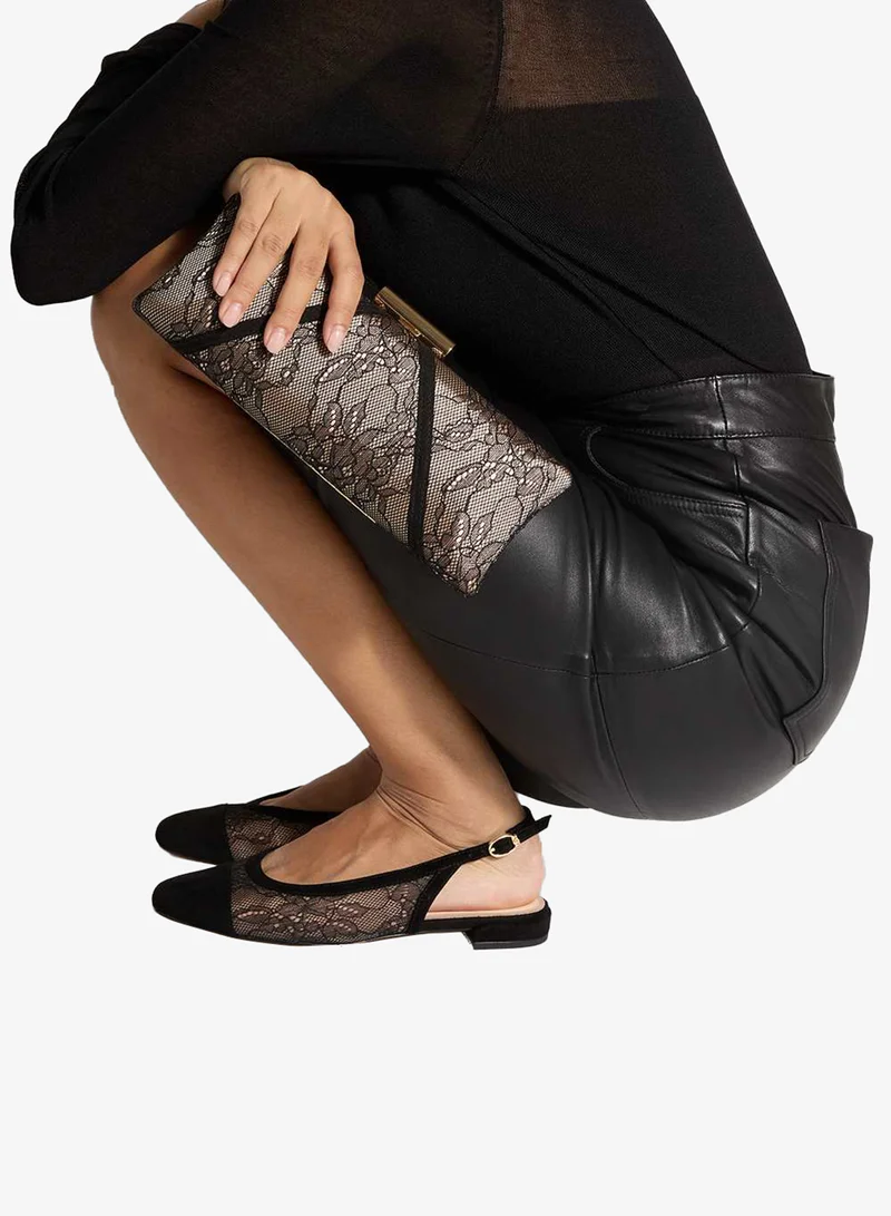 Dune London Clarify Slingback Ballerinas