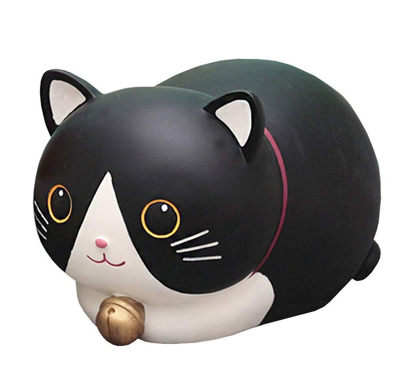 FUYU Cute Cartoon Cat Piggy Bank Saving Bank Coin Bank Home Decoration Birthday Gift
