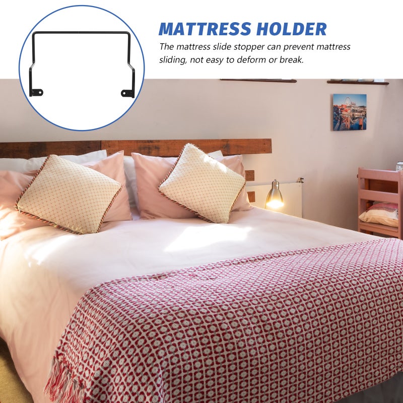 Mattress Slide Non- Mattress Stoppers Mattress Retainer for Bed Frame - Image 4