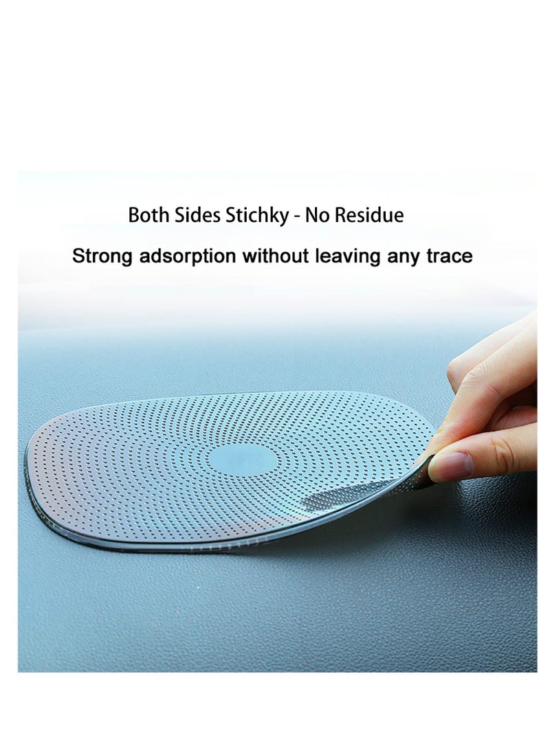 Y&D Anti-Slip Pad, for Car Dashboard Multi-Functional Non-Slip Magic Sticky, Gripping Mat PU Gel, Washable Reusable Extra Strong GPS, HUD, EZ Pass, Holds Phones, Sunglasses (Black)  - Image 4