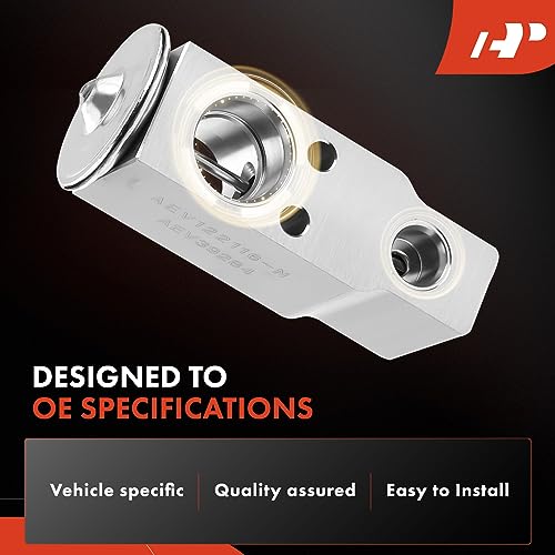 A-Premium A/C Expansion Valve Compatible with 3.7L 4.7L 5.7L 2007-2008 Dodge Durango, Chrysler Aspen, Rear Side - Image 2