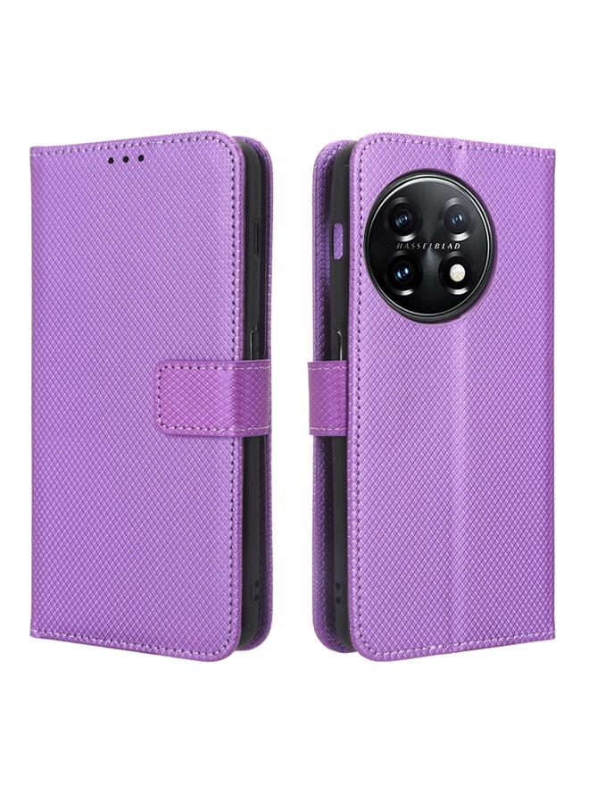 S-TOP Case For OnePlus 11 5G Diamond Texture Leather Phone Case - Image 2