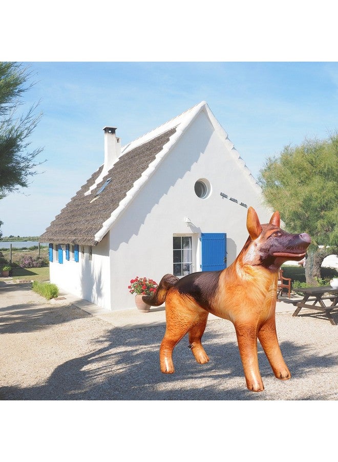 Jet Creations 43 L/30 H in INCH Inflatable German Shepherd K9 Dog, Lifelike Black Tan Animal, Puppy Pet Figure, for Home Parties Event Decor, Outdoor Display, VBS Photo Prop, Gift for Boys Girls Kids - Image 5