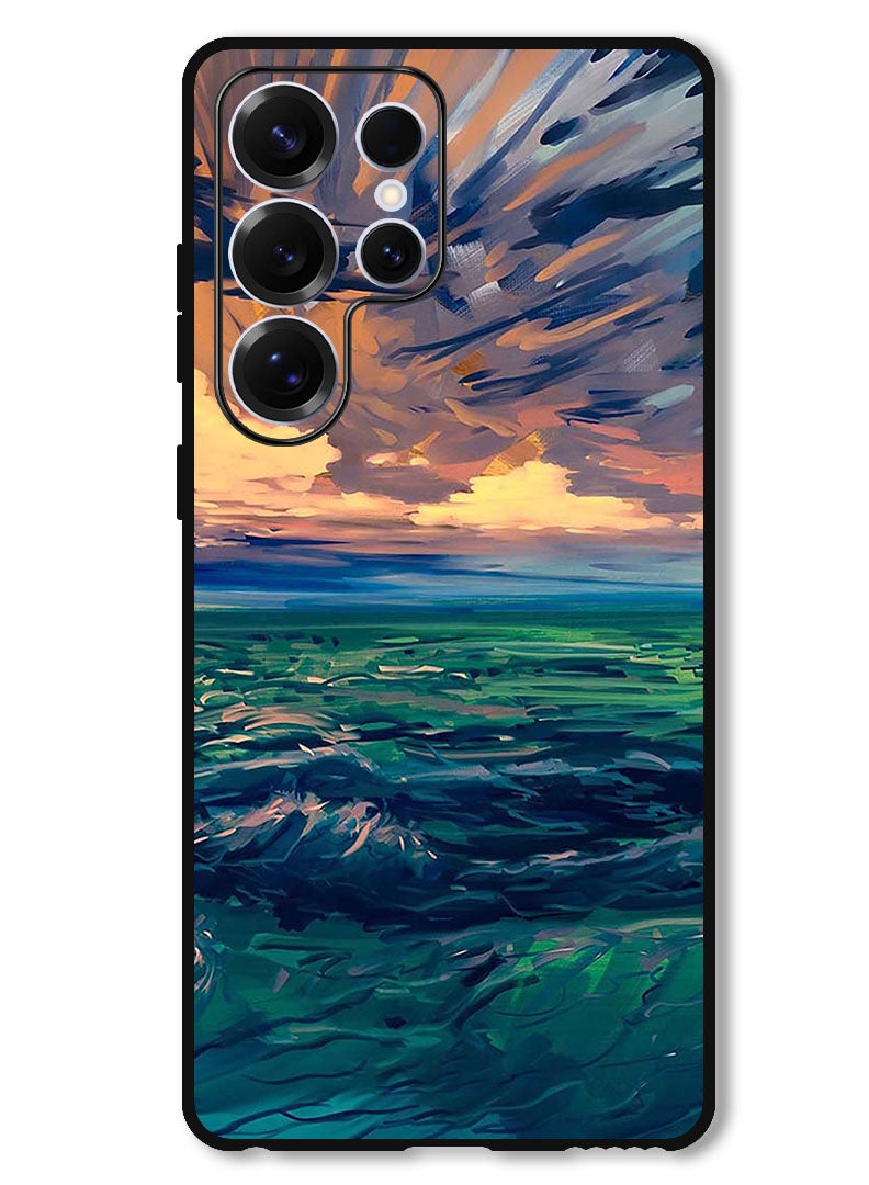 Theodor Protective Case Anti Scratch Shock Proof Bumper Cover For Samsung Galaxy S25 Ultra Landscape - Image 1