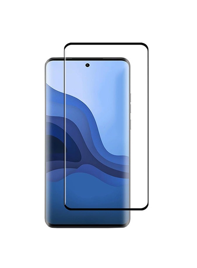 2 في 1 موتورولا حافة 50 5G غطاء حالة الهاتف وحماية الشاشة - مضاد للصدمات واضح نحيف TPU غطاء الهاتف الوقائي والتغطية الكاملة الحساسة لمس حامي الشاشة الزجاجية المقلصة لموتورولا حافة 50 5G - Image 2