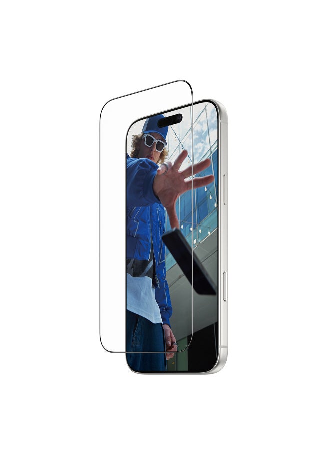 iPhone 17 Pro Max Screen Protector 6.9" ULTRAWIDE, Full Screen Edge to Edge Tempered Glass, Drop/Scratch Protection, Anti-Fingerprint, FastFit IN-A-BOX Easy Install, Clear