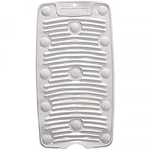 SEKOY Rollable Foldable clothes washing board Portable Travel Mini cloth washing board can be used with cloth washing stone AntiSlip washing board for clothes good for baby cloth washing mop - Image 1