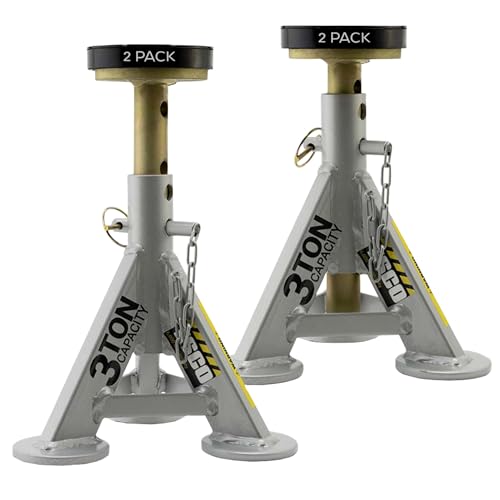ESCO 3 Ton Performance Shorty Low Profile Jack Stands 1 Pair - Image 1