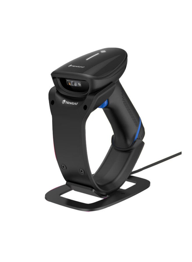 Newland Nls-hr2000 Barcode Scanner, 1d/2d Wireless Bluetooth Handheld Scanner, Supermarket Checkout Scanner, Logistics Paper Screen Scanner