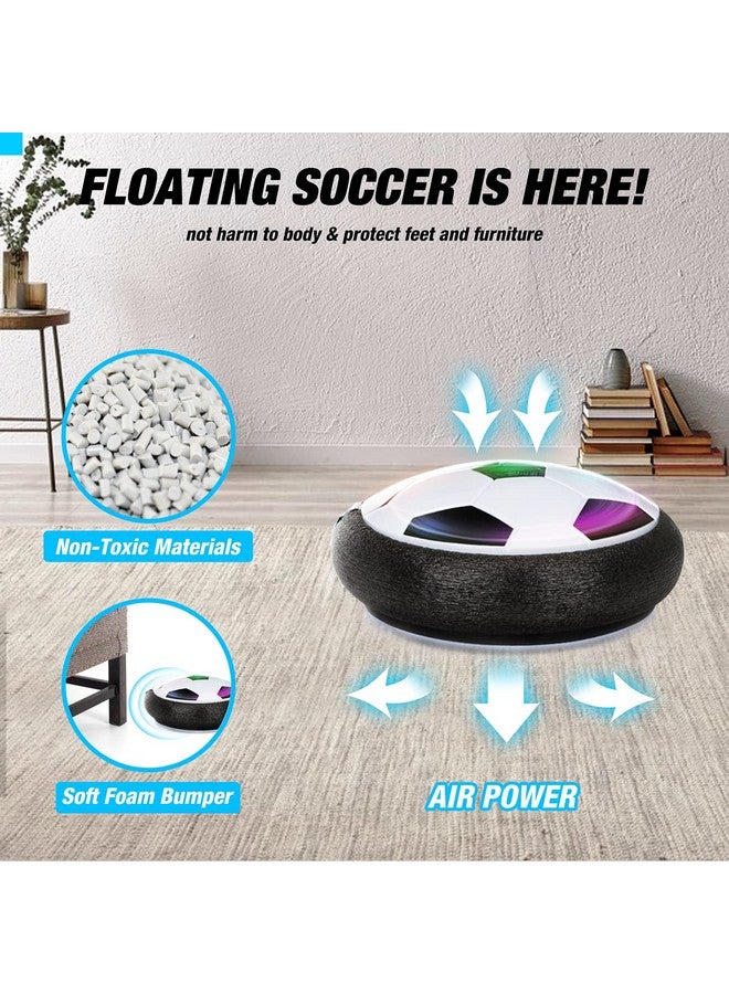 Growsland Boy Toys Hover Soccer Ball with 2 Goals, Indoor Soccer Gifts for Boys, LED Hover Ball with Foam Bumper Inflatable Soccer Toys for 3 4 5 6 7 8 9 10+ Years Old Girls Boys - Image 3