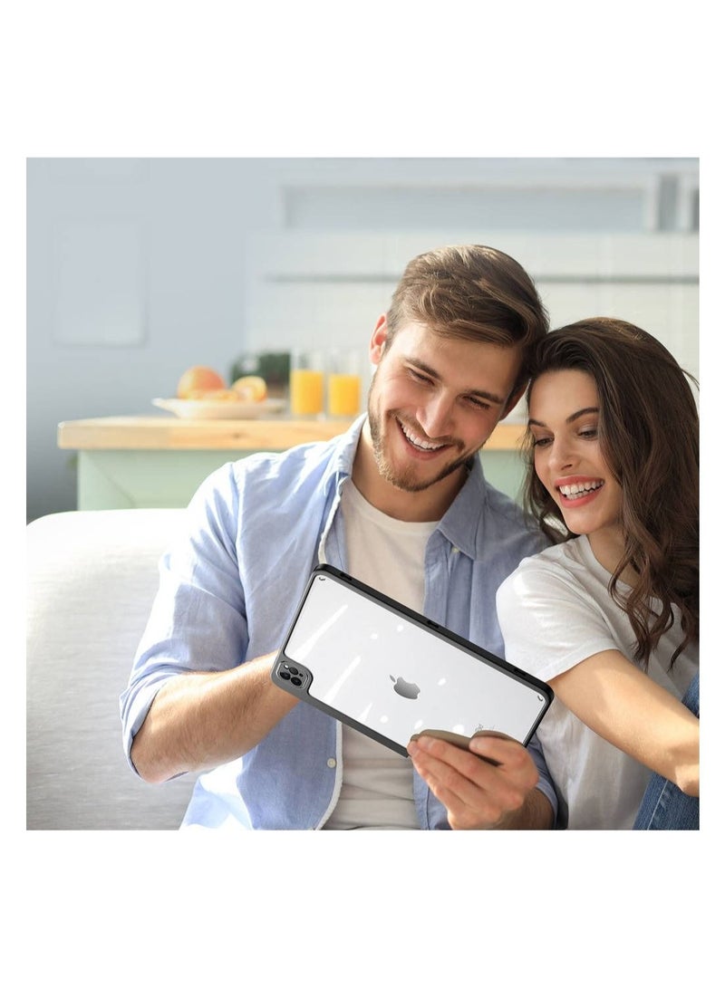 دوكس دوتشيز غطاء ماجي لجهاز iPad Pro 12.9 بوصة وغطاء ذكي لجهاز iPad Air بوصة مع حامل وحامل للقلم iPad. - Image 2