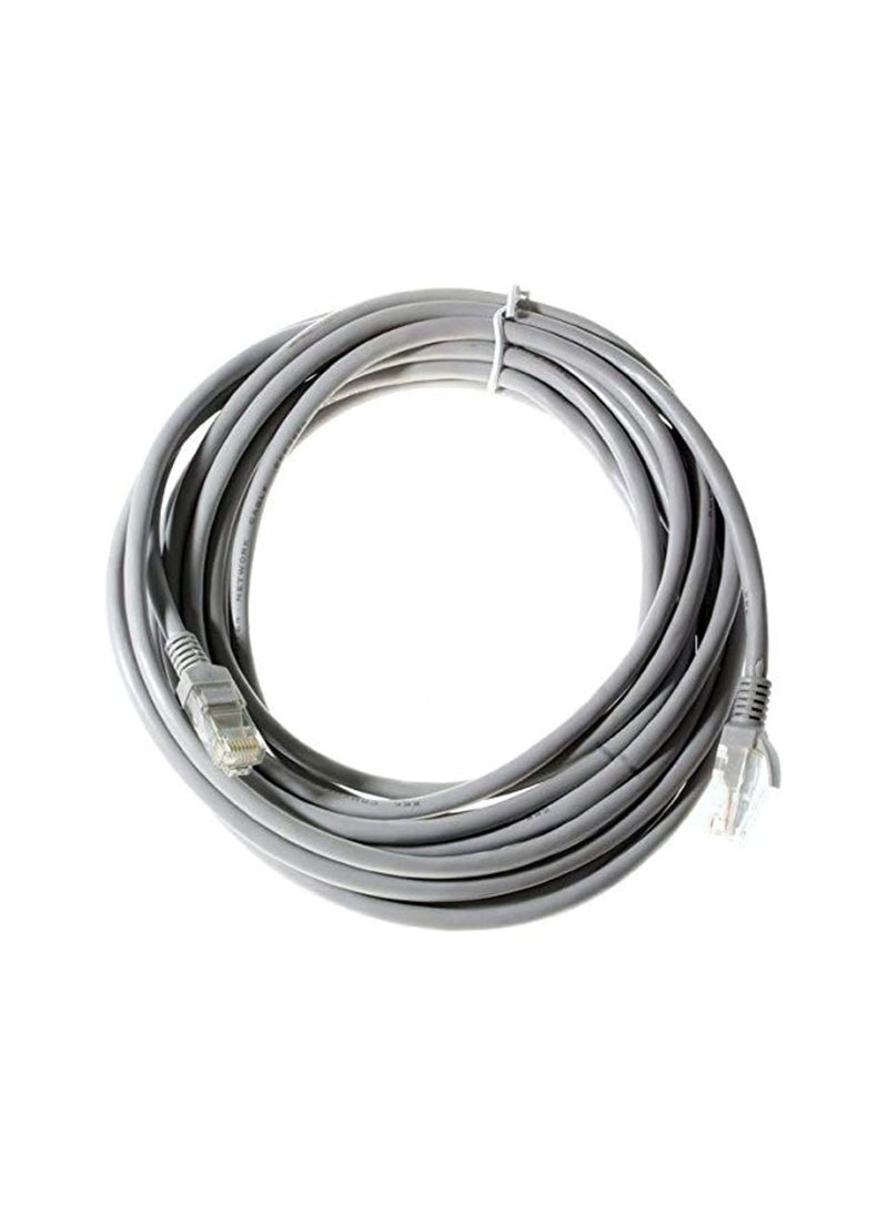 Generic RJ45 Cat5e Ethernet Network Lan Internet Router Cable Patch PC Modem Lead (20m)  - Image 1