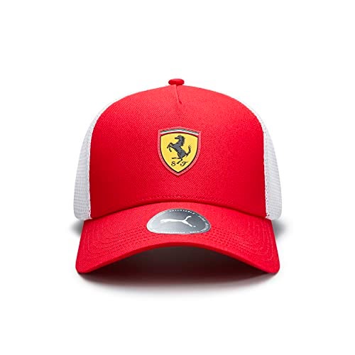 PUMA Scuderia Ferrari Trucker Hat Unisex Red Size One Size - Image 1