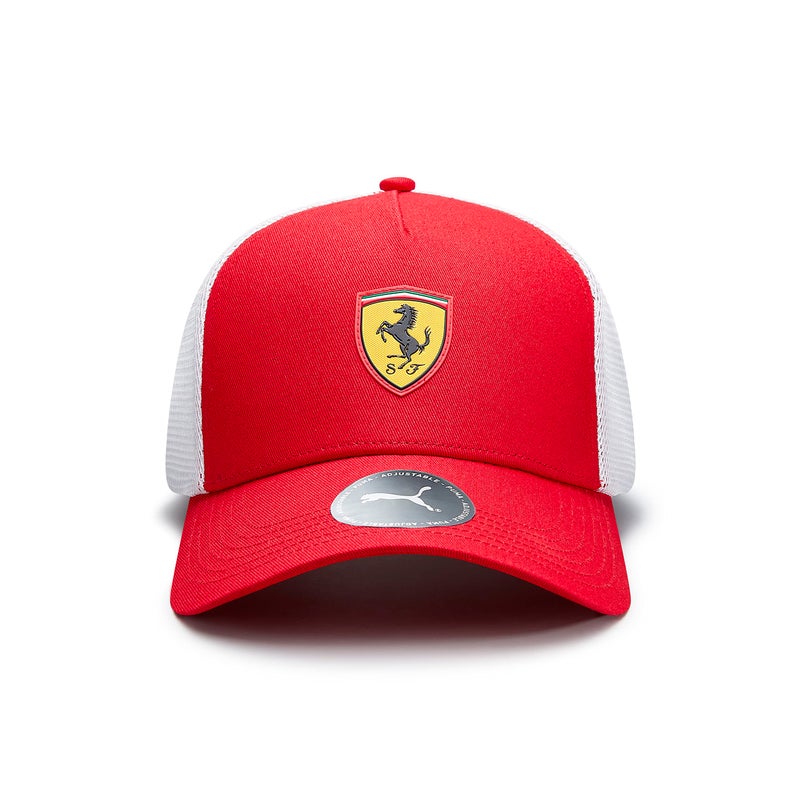 PUMA Scuderia Ferrari Trucker Hat Unisex Red Size One Size - Image 3