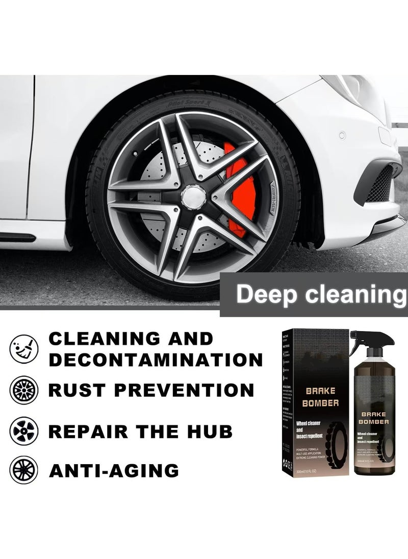 Car Rust Remover Spray And Cleaner -Remove Iron Powder, Rust, Clean Quickly Prevent The Paint From Secondary Rusting And Oxidation Resistance Mild Formula, Spray And Wipe, Bright As New - (120ML)