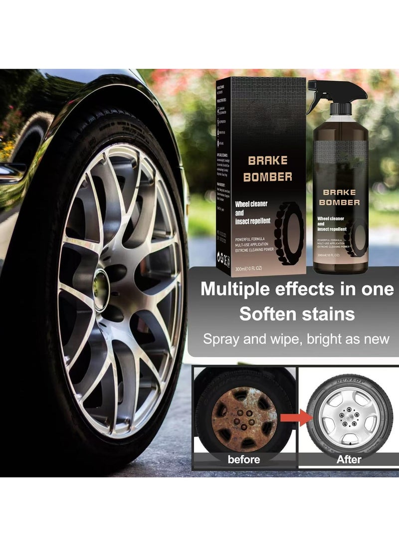 Car Rust Remover Spray And Cleaner -Remove Iron Powder, Rust, Clean Quickly Prevent The Paint From Secondary Rusting And Oxidation Resistance Mild Formula, Spray And Wipe, Bright As New - (120ML)